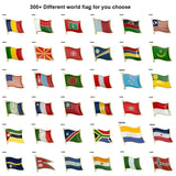 300+Different World Flag Badge Country Flag Pin Lapel Pins Brooch