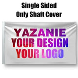 Single Double Sided Polyester Custom Flag 3x5/4x6/5x8FT with Brass Grommet Small Big Personalized Your Own Design Logo Text Flag