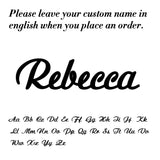My Shape Custom Name Phone Number Keychain for Car Anti-lost Keyrings Personalized Name Keyholder Stainless Steel Jewelry Gifts