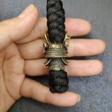 Vintage Hand-knitted Lanyard Keychain Biker helmet Pendant Paracord Rope weave Accessories Bag Hanging Handmade Car Keyring