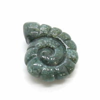 Crystal Stone Carved Spiral Pendants For Women Necklace DIY Amethyst Rose Quartz Labradorite Fluorite Agate Pendant Man Jewelry