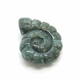 Crystal Stone Carved Spiral Pendants For Women Necklace DIY Amethyst Rose Quartz Labradorite Fluorite Agate Pendant Man Jewelry