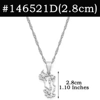 Anniyo Small Mayotte Pendant Necklaces for Women Girls Mamoudzou Mahore Jewelry #146521
