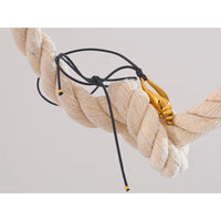 Yhpup 2024 Summer Stainless Steel Metal Conch Shell Leather Pendant Necklace for Women Statement Daily Gold Color Charm Jewelry