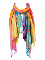 Fashion Women's Silk Scarf Luxury Satin Shawl Wraps pashmina scarf