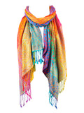 Fashion Women's Silk Scarf Luxury Satin Shawl Wraps pashmina scarf