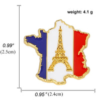 Flag Pin Collection Various Countries Flag Lapel Pin World Famous Building Badges Jewelry Gift for Friends