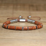Boho Stackable Stone Bracelet Bundle: Tiger Eye, Lapis, Smoky Quartz Adjustable Vegan Jewelry Heal the soul and boost confidence