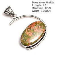Genuine Labradorite Jasper Agate Turquoise  Pendant
