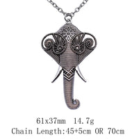 Birthday Gifts Necklace 45Cm Or 70Cm Long Chain Elephant Neck Decoration Choker Neck