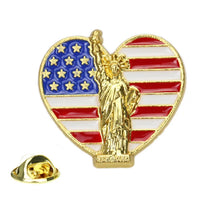 Flag Pin Collection Various Countries Flag Lapel Pin World Famous Building Badges Jewelry Gift for Friends