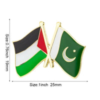 Pakistan Flag Badge Brooch Natinal Lapel Pins Flag Lapel Pins Country Flag Badge