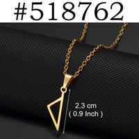 2025 New Arrivals Corsica Flag Pendant Necklaces Stainless Steel for Women Girls Sardinia Ethnic Jewelry #518762