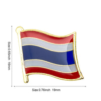 300+Different World Flag Badge Country Flag Pin Lapel Pins Brooch
