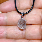Natural Crystal Herkimer Diamond Pendant Hang Stone Gemstones Mineral Energy Reiki Home Decorations Gift Ore Crystals