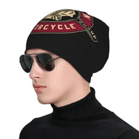 Indians Motorcycle Warm Knitted Cap Fashion Bonnet Hat Autumn Winter Outdoor Beanies Hats for Unisex Adult