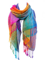 Fashion Women's Silk Scarf Luxury Satin Shawl Wraps pashmina scarf