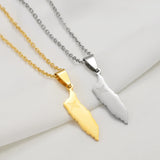 Anniyo Aruba Map and Flag Pendant Necklaces for Women Girls Jewelry Curacao #325921