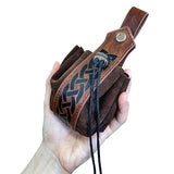 Viking-style Medieval Pouch That Can Be Hung On a Belt, Men's Coin Purse, High-quality Retro Waist Bag, Cool and Handsome Style