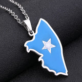 2024 New fashion stainless steel dripping Somali necklace for men and women geometric ethnic style collarbone chain anniversary