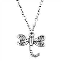 Long Necklace Christmas Decorations Necklace On The Neck 43Cm Chain Accessories For Bracelets Insect Dragonfly Butterfly Bee