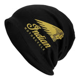 Indians Motorcycle Warm Knitted Cap Fashion Bonnet Hat Autumn Winter Outdoor Beanies Hats for Unisex Adult