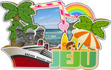 Decorative Magnets for Suwon  Incheon Busan Jeju Seoul South Korea City Landmark Souvenirs 3D Wooden Fridge Stickers