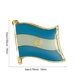 Country Flag Badge Flag Brooch National Flag Lapel Pin International Travel Pins Collections