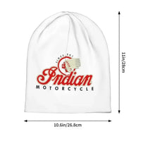 Indians Motorcycle Warm Knitted Cap Fashion Bonnet Hat Autumn Winter Outdoor Beanies Hats for Unisex Adult