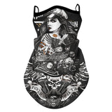 Retro Moto Cycling Sunscreen Mask Motorcycle Headscarf Summer Anti-UV Outdoor Neck Head Cover Riding Face Shield Sport Headwrap