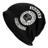Indians Motorcycle Warm Knitted Cap Fashion Bonnet Hat Autumn Winter Outdoor Beanies Hats for Unisex Adult