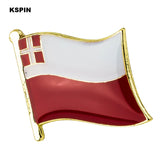 Curacao Flag Lapel pin badges for clothes Pin badges safety pin brooch XY0519