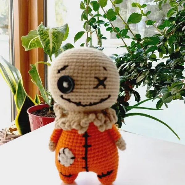 Halloween Voodoo Dolls Creepy Halloween Scray Ghost String Plush Pin Plushies Holder Horror Halloween Ornaments
