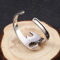 Wrench Bracelet Men's Domineering Repair Tool Wrench Cuff Open Bracelet Motorcycle Biker Punk Rock Party Jewelry Gift
