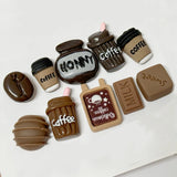 8pcs Refrigerator Magnets, Kawaii Cartoon Food Fridge Magnets, Cute Decorative Magnets Personalized Fridge Magnet Locker Cabinet