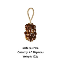 Natural Hand Bell Nut Shell Meditation Outdoor Wind Chimes Sound Healing Bells Diapason Ethnic Musical Instruments Percussion