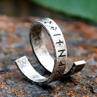 2024 New 316L Stainless Steel Viking Rotating chain rune Ring For Men Fashion retro Amulet fashion Jewelry Gift free shipping