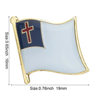 Chile flag lapel pin badge pin Brooch Icons