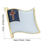 Chile flag lapel pin badge pin Brooch Icons
