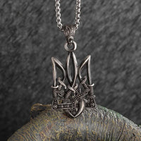 Retro Devil Mask Pendant Japanese Samurai Style Punk Pendant Necklace Men's Gothic Halloween Jewelry Gift