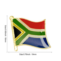 Country Flag Badge Flag Brooch National Flag Lapel Pin International Travel Pins Collections