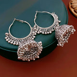 Exaggerated Round Hollow Earrings for Women Retro Temperament Drop Earring Light Luxury  Niche Jewelry 2024 New in Gift