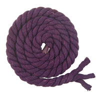 5Meters 5-20mm Colored Cotton Rope 3 Shares Twisted Cord DIY Decoration Macrame Ropes for Bag Braided Cords Sewing Accessories