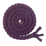 5Meters 5-20mm Colored Cotton Rope 3 Shares Twisted Cord DIY Decoration Macrame Ropes for Bag Braided Cords Sewing Accessories