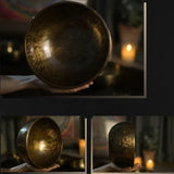 Nepal Handmade Singing Bowl Buddha Sound Bowls Brass Chime Large Tibetan Bowl Set Yoga Meditation Sound Therapy Ornaments Gifts