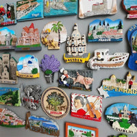 Fridge magnets Andorra Croatia Finland Italy Dresden Prague Norway Santorini France Denmark Ibiza Spain Jerusalem Austria Dublin