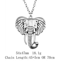 Birthday Gifts Necklace 45Cm Or 70Cm Long Chain Elephant Neck Decoration Choker Neck