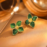 Beer Festival Wine Glass Orange Juice Earrings Fashion 2D Flat Design Earrings Women Girls Party Jewelry Gift Give To Friends