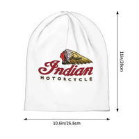 Indians Motorcycle Warm Knitted Cap Fashion Bonnet Hat Autumn Winter Outdoor Beanies Hats for Unisex Adult