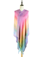 Fashion Women's Silk Scarf Luxury Satin Shawl Wraps pashmina scarf